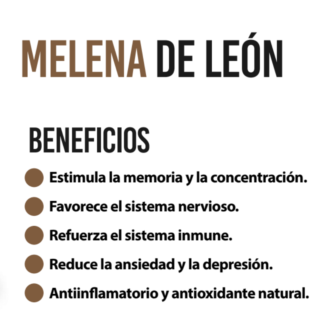 Melena De León 1000mg 60 Caps