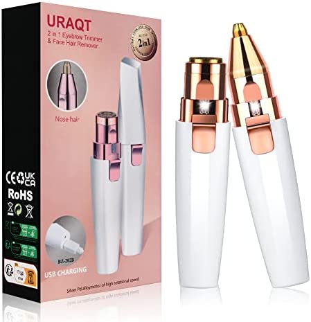 Depiladora 2 en 1 para Cejas y Rostro