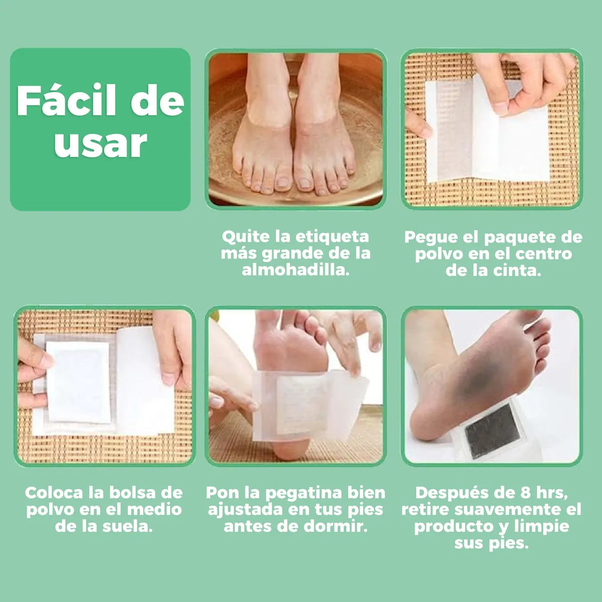 Parches Kinoki – Pack de 3 Cajas