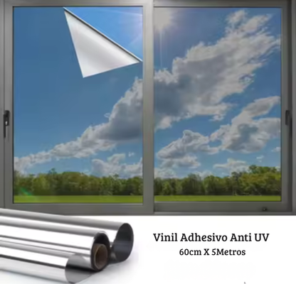 Vinil Adhesivo Anti  UV 60cm X 5Metros