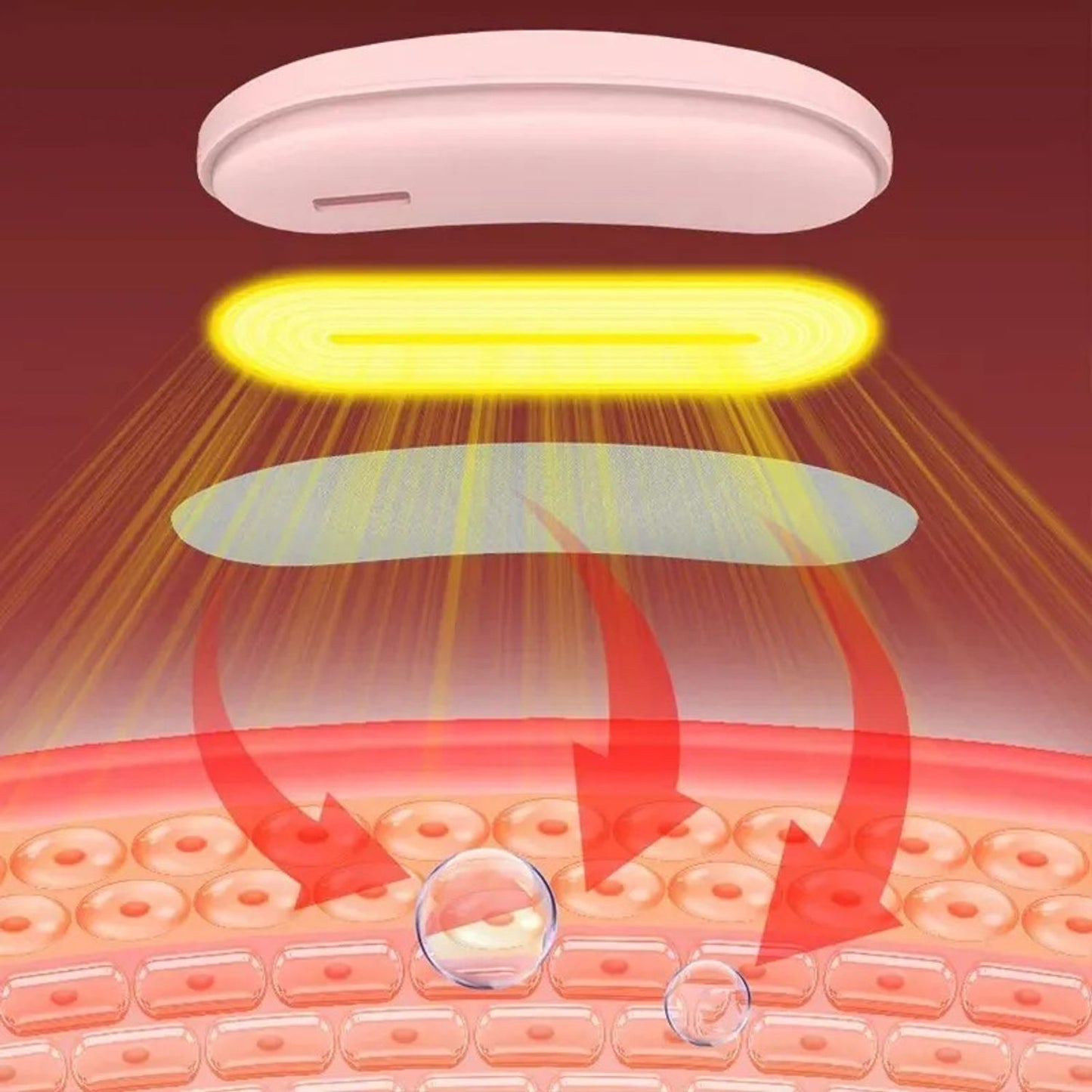 Cinturón de Masaje con Calor – Dolor Lumbar y Cólicos Menstruales